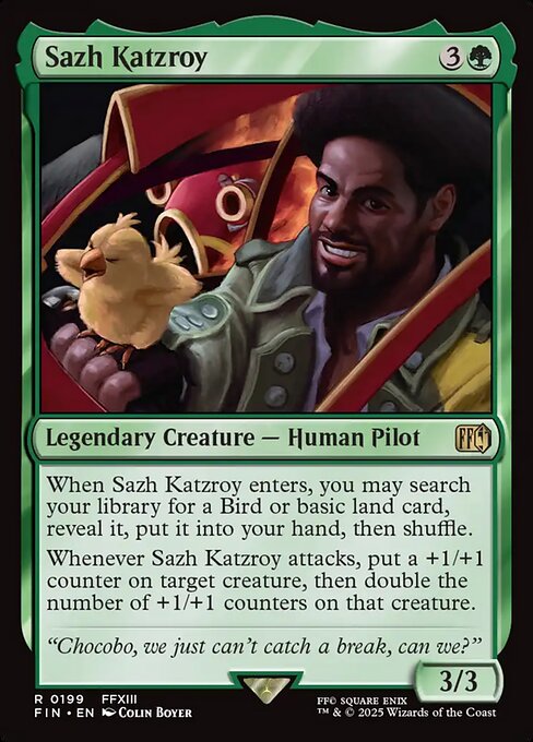 Sazh Katzroy // Final Fantasy // FIN 199