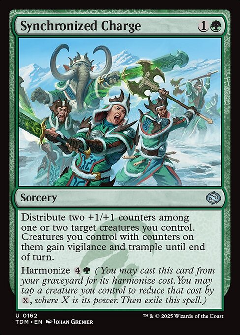 Synchronized Charge // Tarkir: Dragonstorm // TDM 162