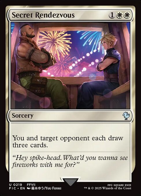 Secret Rendezvous // Final Fantasy Commander // FIC 219