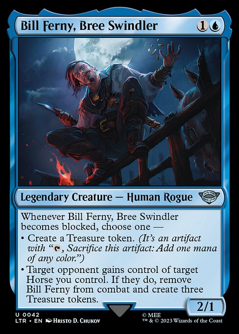 Bill Ferny, Bree Swindler // The Lord of the Rings: Tales of Middle-earth // LTR 42