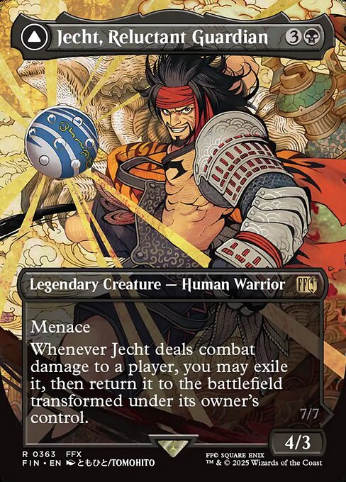 Jecht, Reluctant Guardian // Braska's Final Aeon // Final Fantasy // FIN 363