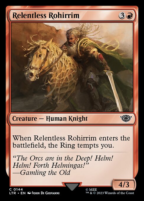 Relentless Rohirrim // The Lord of the Rings: Tales of Middle-earth // LTR 144