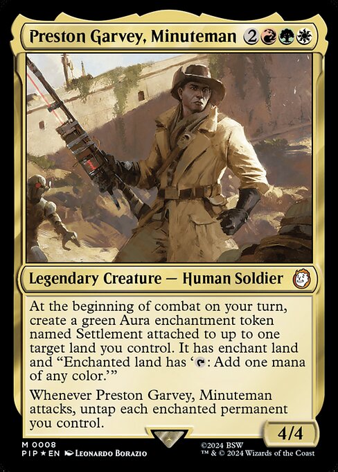 Preston Garvey, Minuteman // Fallout // PIP 8