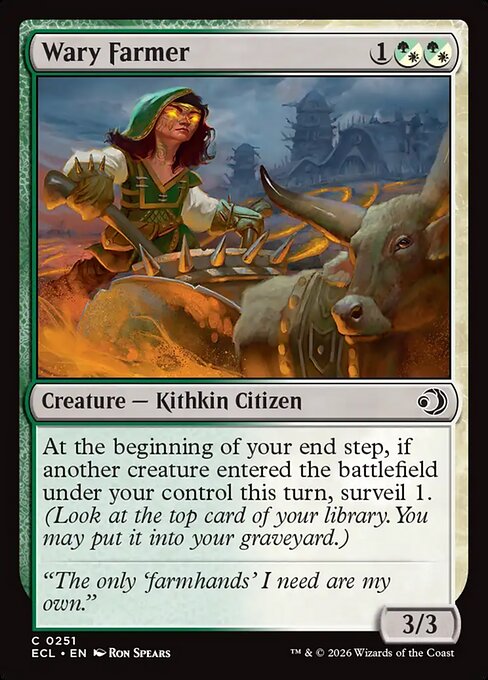 Wary Farmer // Lorwyn Eclipsed // ECL 251