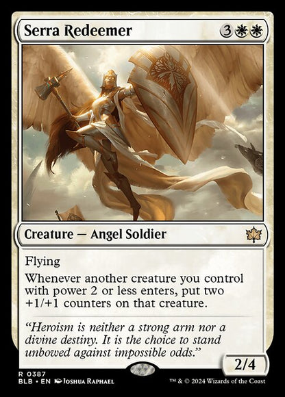 Serra Redeemer // Bloomburrow // BLB 387