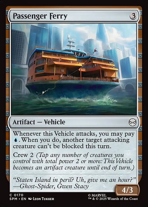 Passenger Ferry // Marvel's Spider-Man // SPM 170