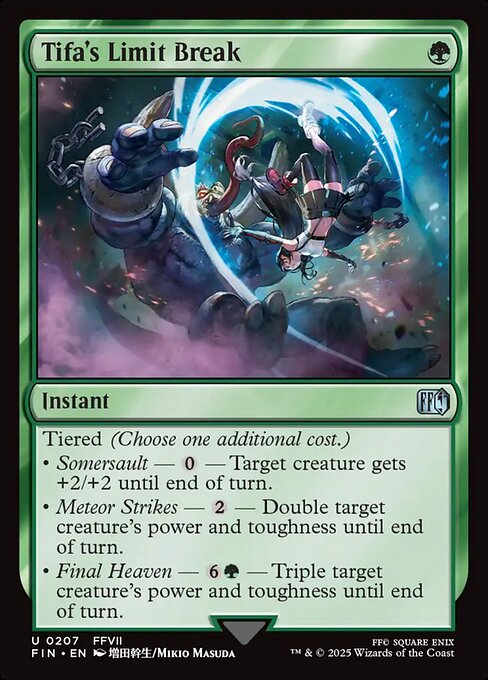 Tifa's Limit Break // Final Fantasy // FIN 207