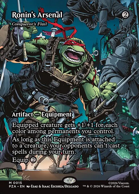 Conqueror's Flail // MTG // PZA 15