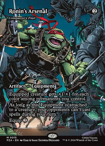 Conqueror's Flail // MTG // PZA 15
