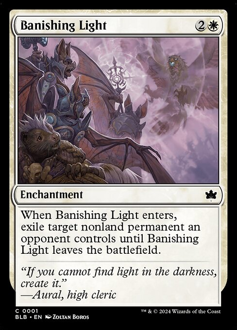 Banishing Light // Bloomburrow // BLB 1