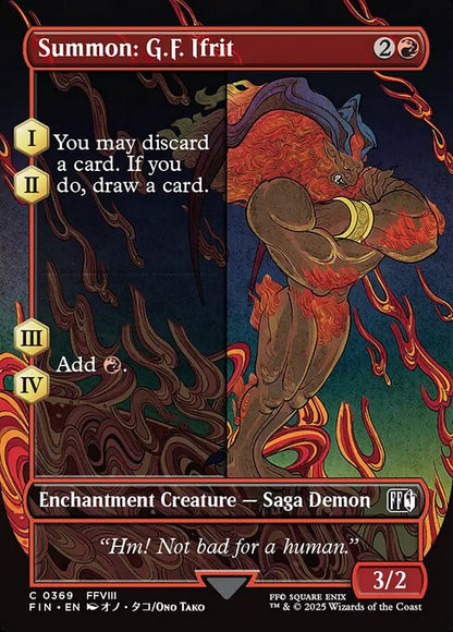 Summon: G.F. Ifrit // Final Fantasy // FIN 369