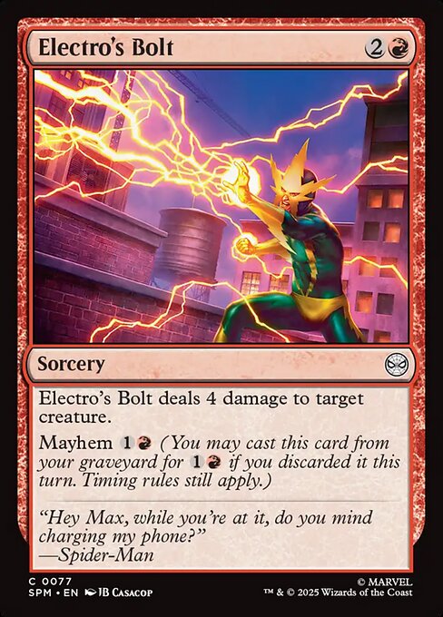Electro's Bolt // Marvel's Spider-Man // SPM 77