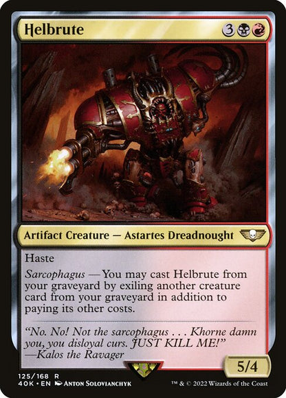 Helbrute // Warhammer 40,000 Commander // 40K 125