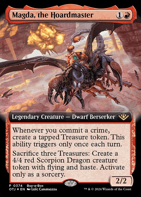 Magda, the Hoardmaster // Outlaws of Thunder Junction // OTJ 374