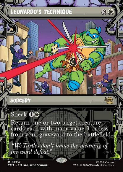 Leonardo's Technique // MTG // TMT 224