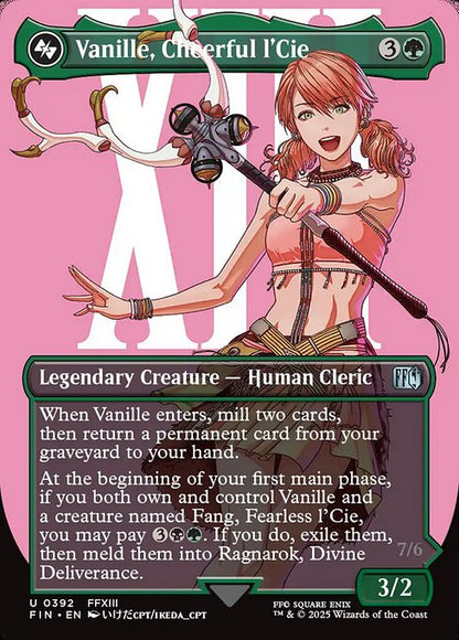 Vanille, Cheerful l'Cie // Final Fantasy // FIN 392