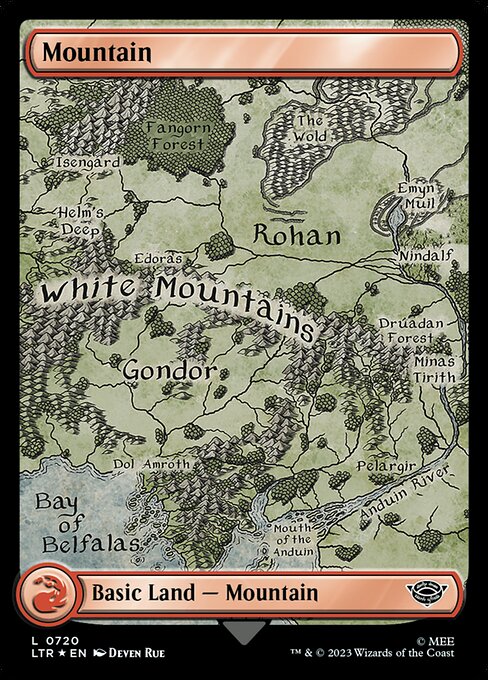 Mountain // The Lord of the Rings: Tales of Middle-earth // LTR 720