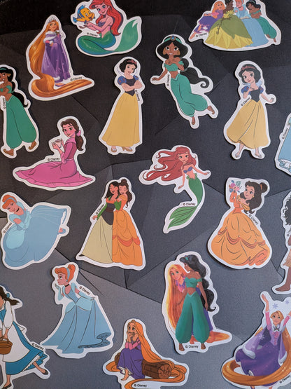 60 Disney Princess Stickers