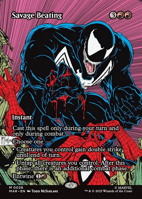 Savage Beating // Marvel Universe // MAR 26
