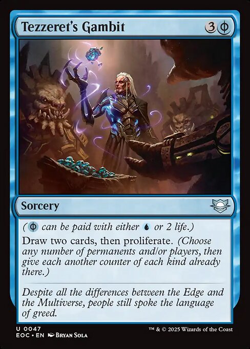 Tezzeret's Gambit // Edge of Eternities Commander // EOC 47