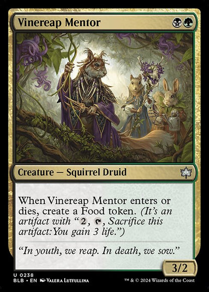 Vinereap Mentor // Bloomburrow // BLB 238