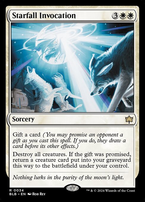 Starfall Invocation // Bloomburrow // BLB 34