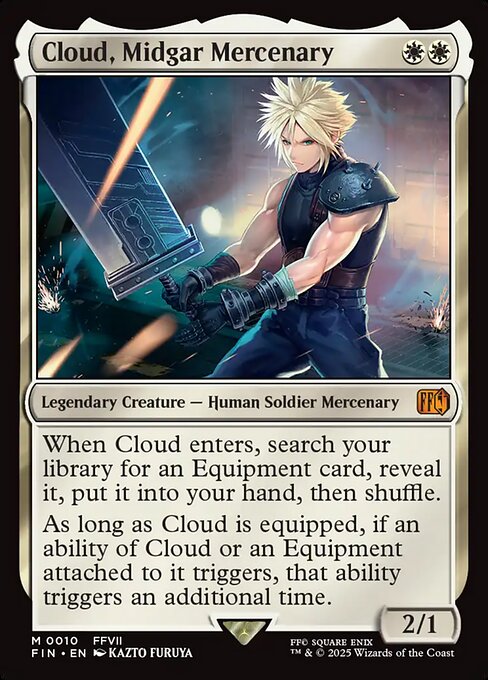 Cloud, Midgar Mercenary // Final Fantasy // FIN 10