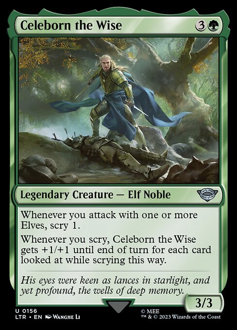 Celeborn the Wise // The Lord of the Rings: Tales of Middle-earth // LTR 156