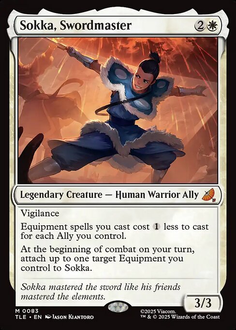 Sokka, Swordmaster // Avatar: The Last Airbender Eternal // TLE 83