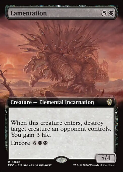 Lamentation // Lorwyn Eclipsed Commander // ECC 30