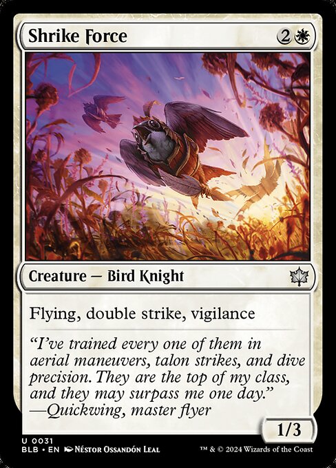 Shrike Force // Bloomburrow // BLB 31