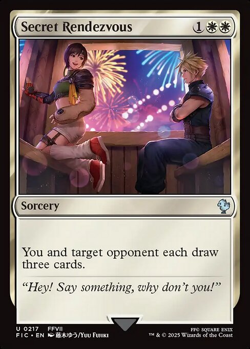 Secret Rendezvous // Final Fantasy Commander // FIC 217