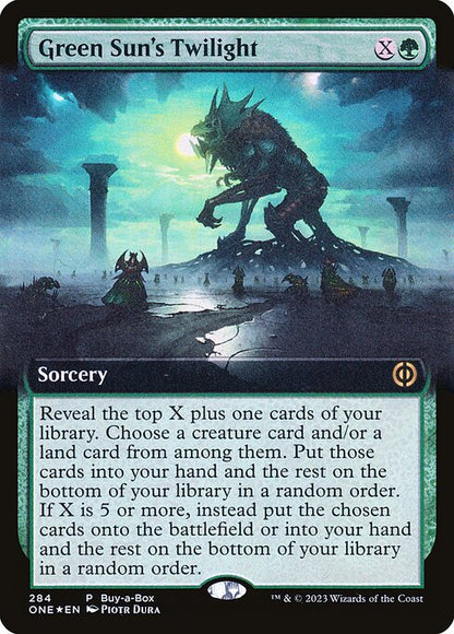 Green Sun's Twilight // Phyrexia: All Will Be One // ONE 284