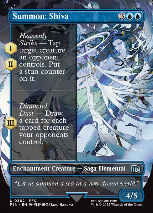 Summon: Shiva // Final Fantasy // FIN 362 Foil