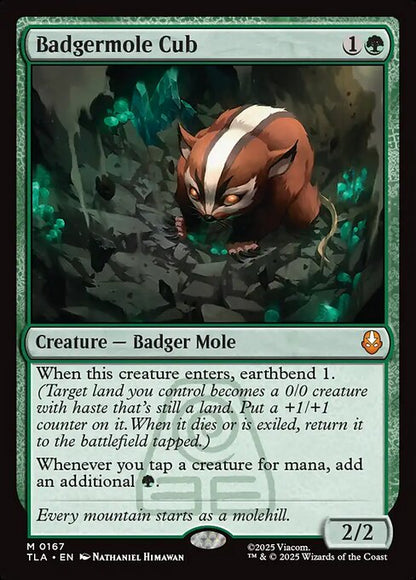 Badgermole Cub // Avatar: The Last Airbender // TLA 167