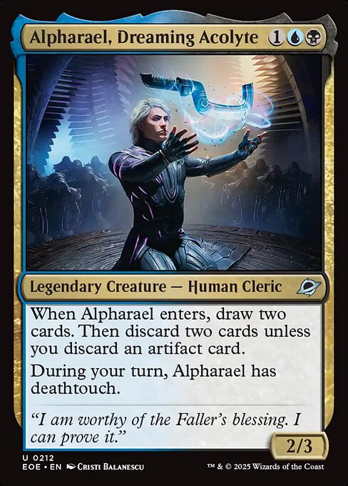Alpharael, Dreaming Acolyte // Edge of Eternities // EOE 212