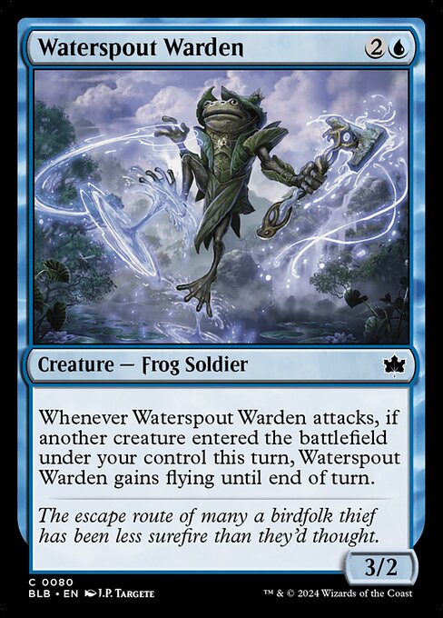 Waterspout Warden // Bloomburrow // BLB 80