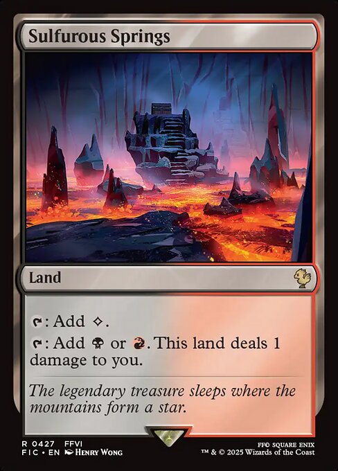 Sulfurous Springs // Final Fantasy Commander // FIC 427