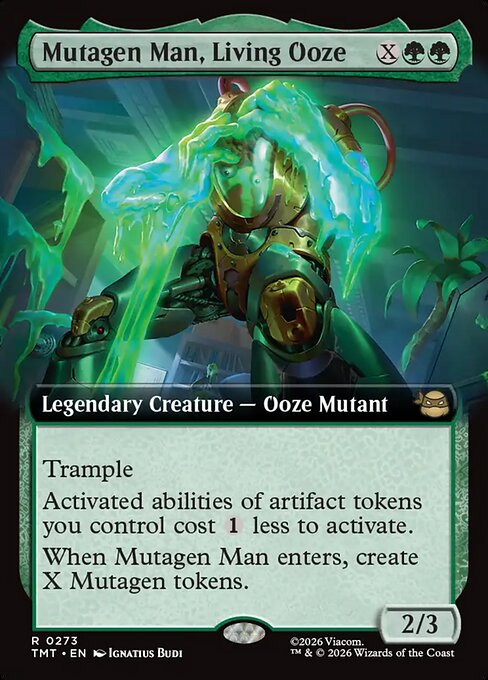 Mutagen Man, Living Ooze // MTG // TMT 273