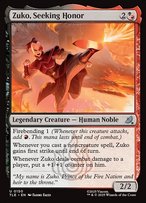 Zuko, Seeking Honor // Avatar: The Last Airbender Eternal // TLE 150