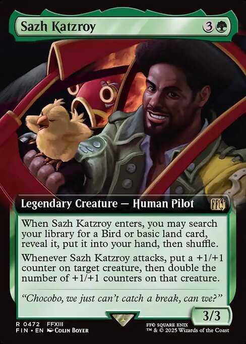 Sazh Katzroy // Final Fantasy // FIN 472