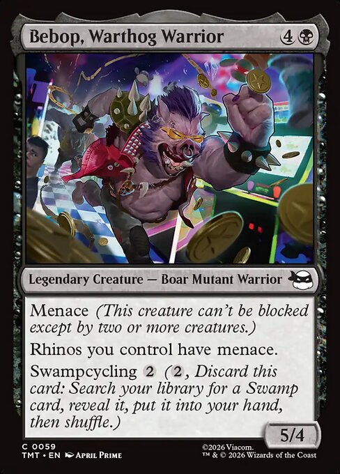 Bebop, Warthog Warrior // Teenage Mutant Ninja Turtles // TMT 59
