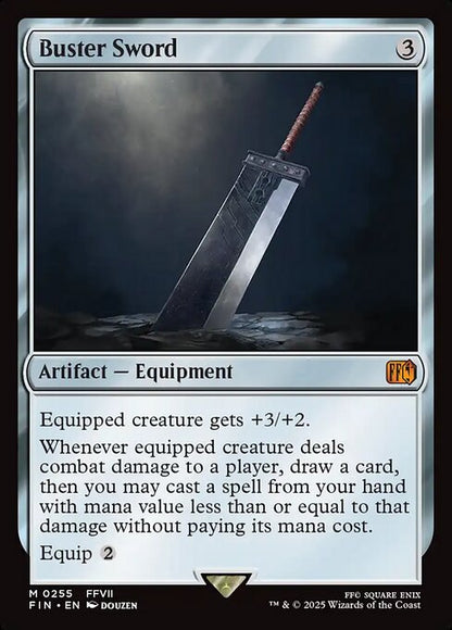Buster Sword // Final Fantasy // FIN 255