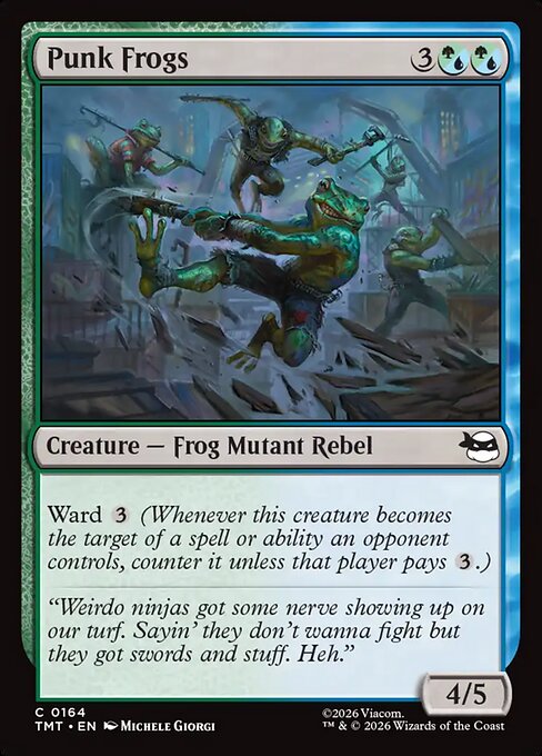 Punk Frogs // MTG // TMT 164