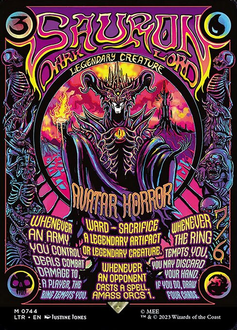 Sauron, the Dark Lord // The Lord of the Rings: Tales of Middle-earth // LTR 744