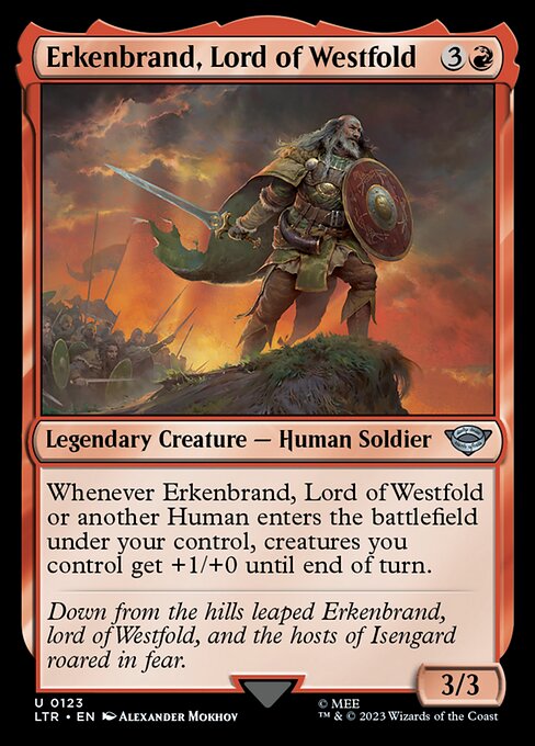 Erkenbrand, Lord of Westfold // The Lord of the Rings: Tales of Middle-earth // LTR 123