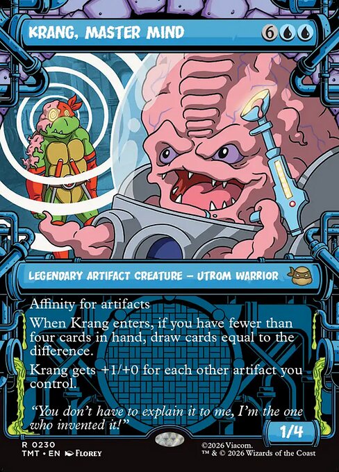 Krang, Master Mind // MTG // TMT 230