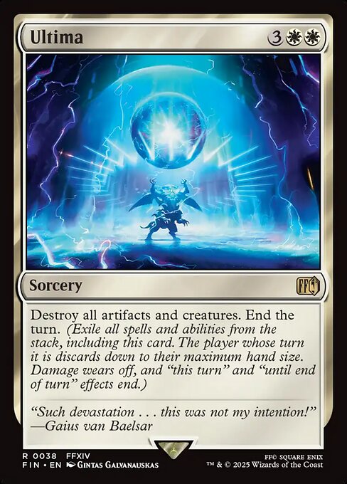 Ultima // Final Fantasy // FIN 38