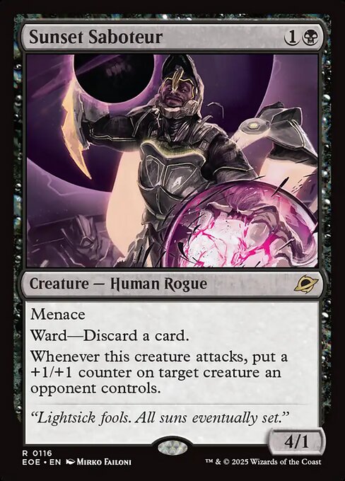 Sunset Saboteur // Edge of Eternities // EOE 116