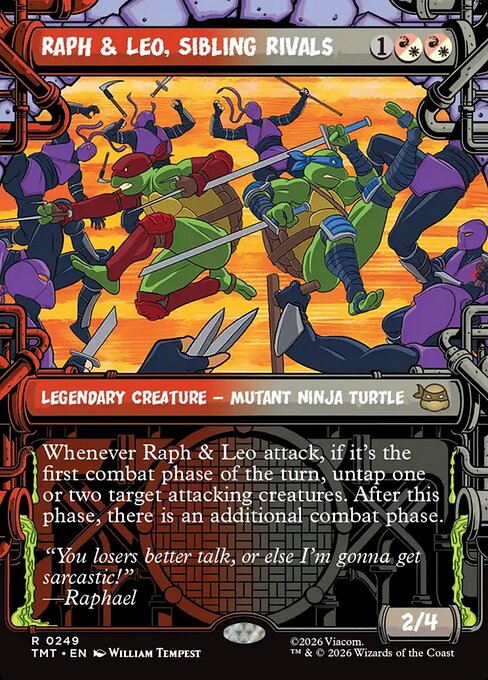 Raph & Leo, Sibling Rivals // Teenage Mutant Ninja Turtles // TMT 249